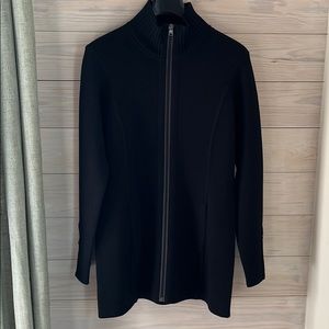 Athleta black “coatigan”